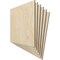 Ekena Millwork 15 3/4W x 15 3/4H x 1/4T Wood Hobby Boards, Birch, 6PK HBW16X16X250BBI - alternate 4